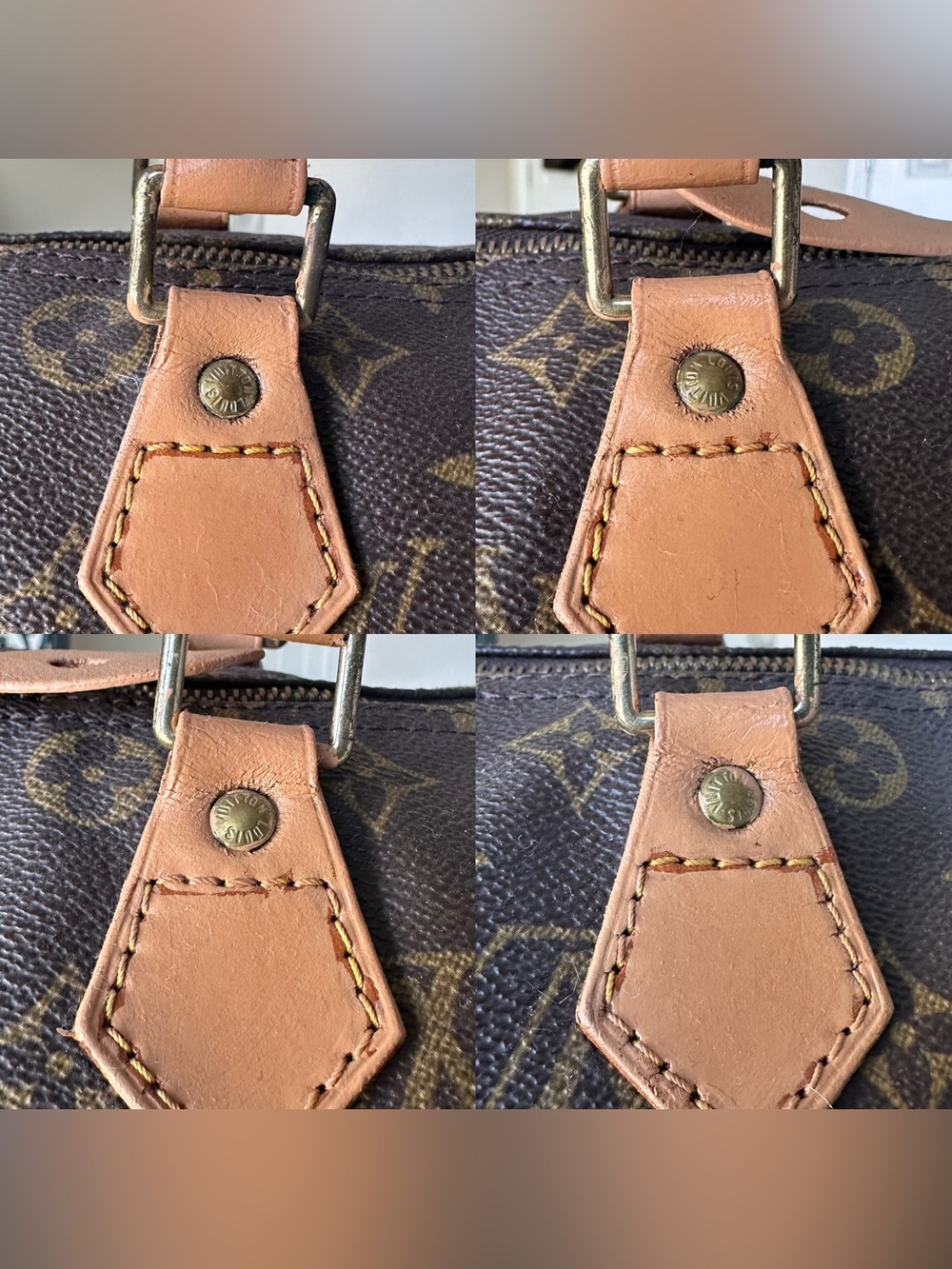 Louis Vuitton Brown Monogram Speedy 30 Handbag - Picture 10 of 16